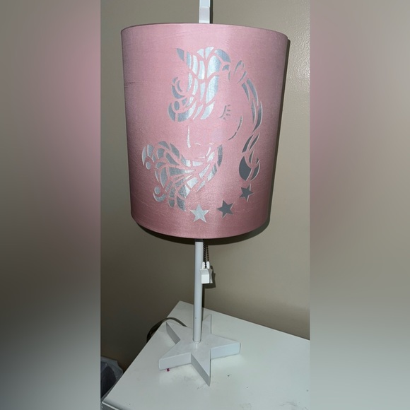 Girls Unicorn night stand lamp - Picture 1 of 2